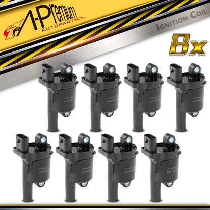 8X Ignition Coil for Chevy Silverado 1500 GMC Sierra 1500 (2014–2021)