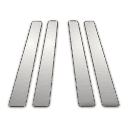 4Pc Chrome Pillar Post Covers Replacement for Mercedes C Class (1993–1999)