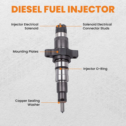 Fuel Injector For Dodge Ram Cummins 5.9L Diesel (2004–2009)