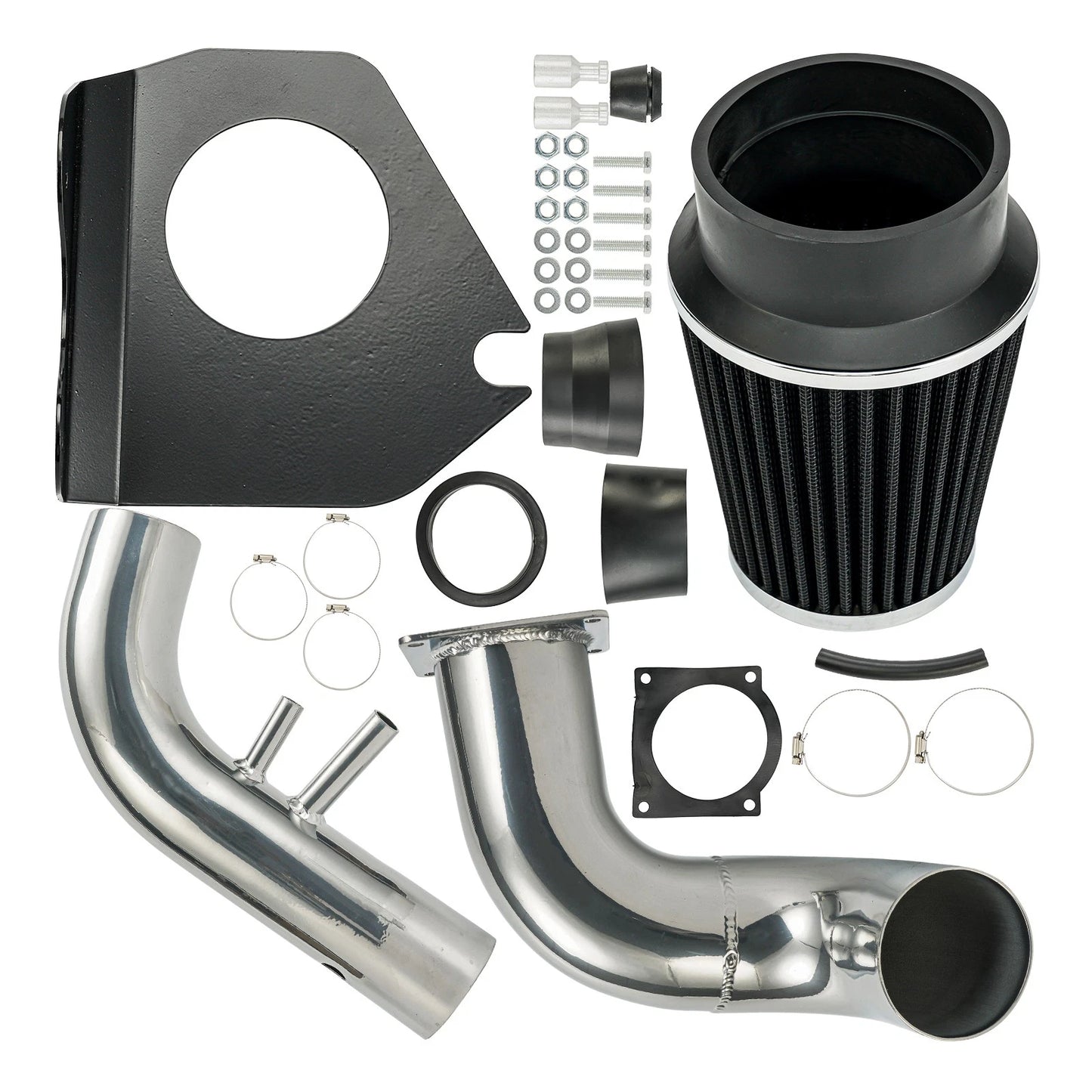Cold Air Intake Kit with Black Filter for 1996–2004 Ford Mustang V8 4.6L