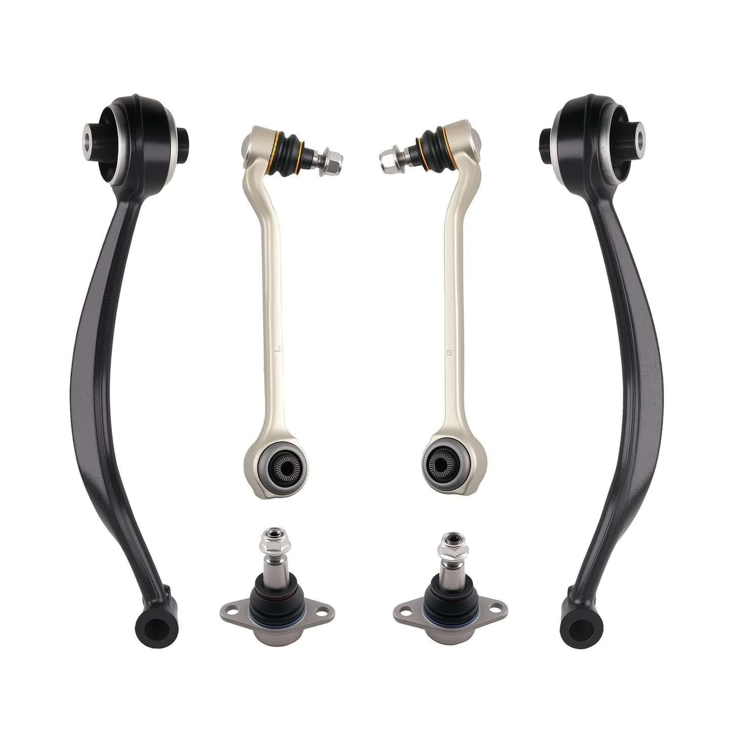 6Pc Front Upper Lower Control Arm Ball Joint Kit for BMW X3 X4 (2011–2018)