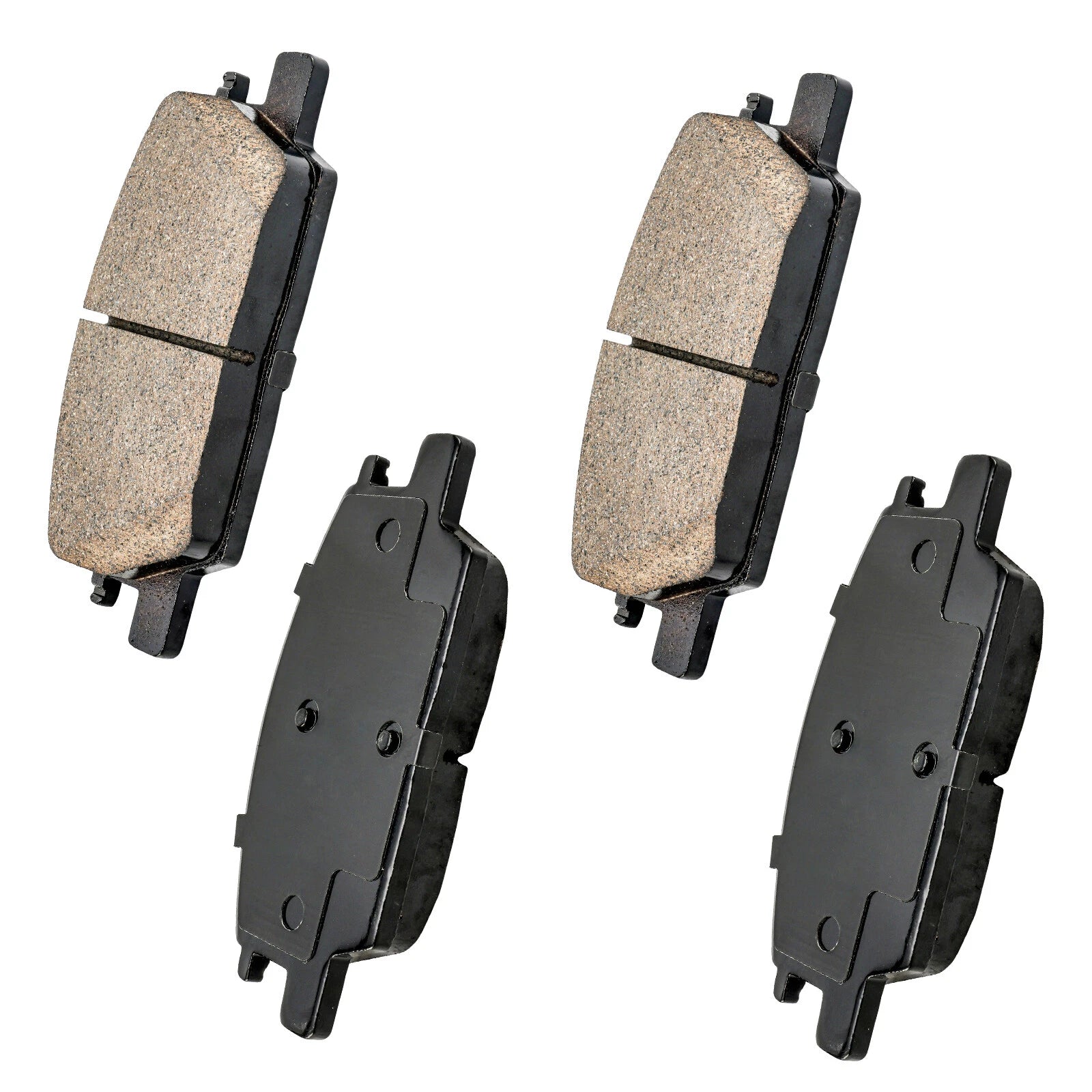 Front Ceramic Brake Pads for Chevrolet Malibu Equinox (2016–2019)