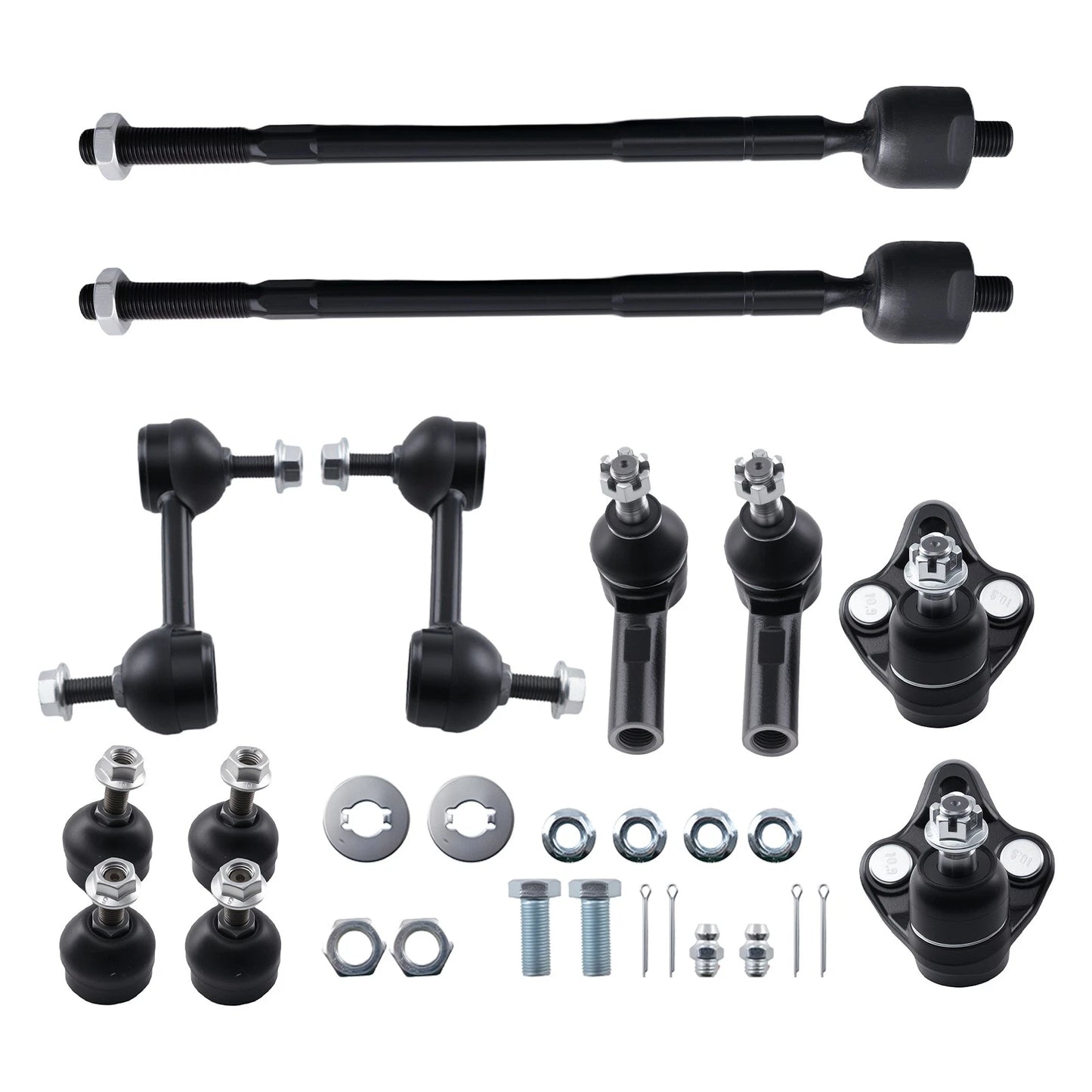 Front Tie Rod End & Sway Bar Ball Joint for Toyota Corolla (1996–2002)