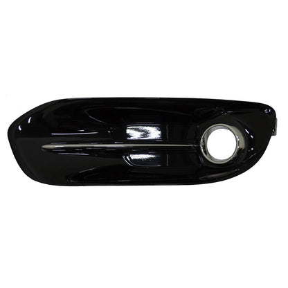 Replacement Black Chrome/Gloss/Painted Plastic Passenger Side Fog Light Bezel