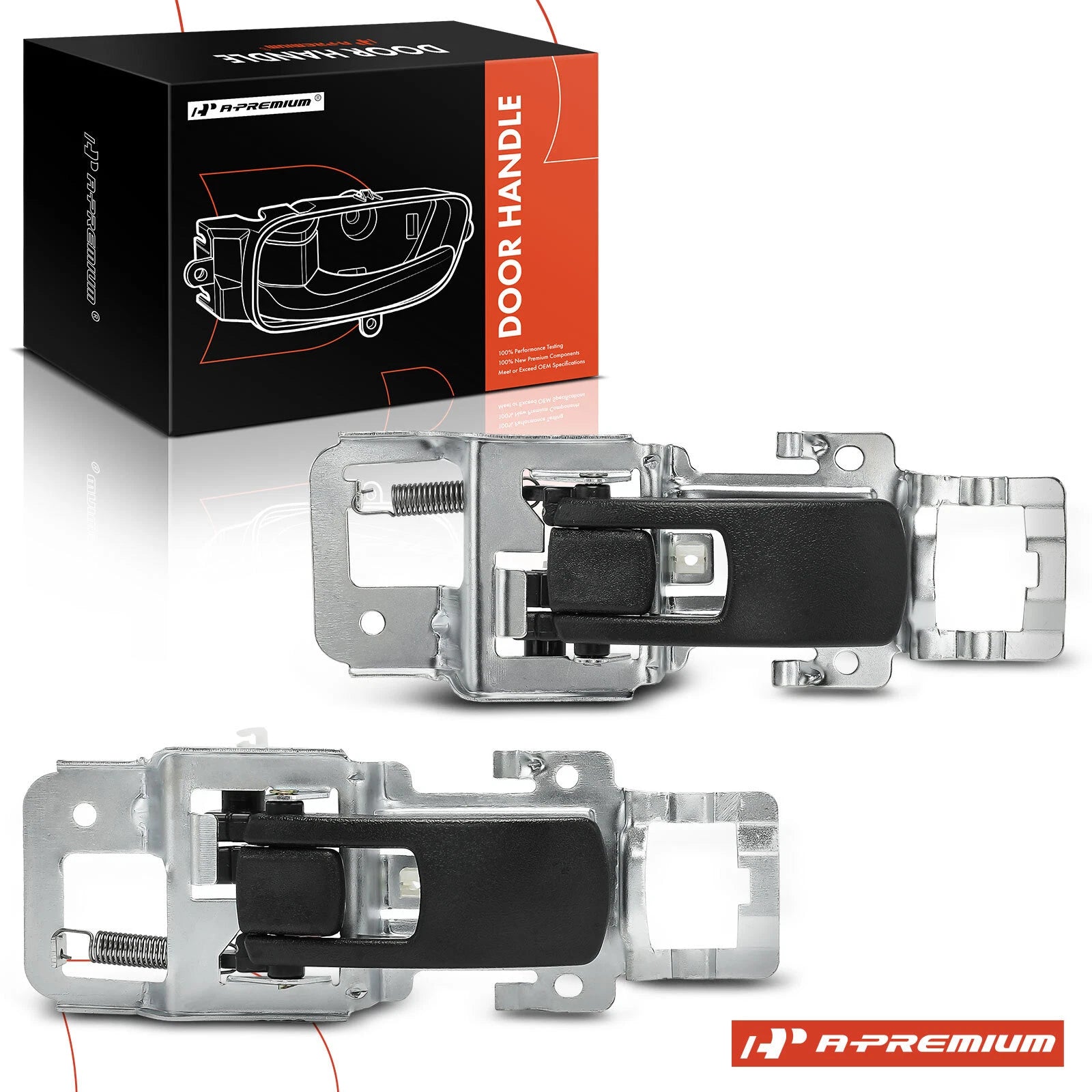 2X Front & Rear Interior Door Handle for Chevy Equinox Pontiac Torrent (2005–2010)