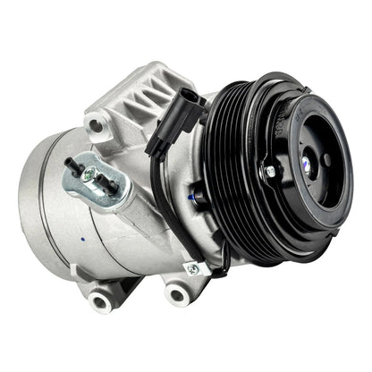 A/C Compressor w 6-Groove Pulley for Ford Fusion (2010–2012) 3.0L