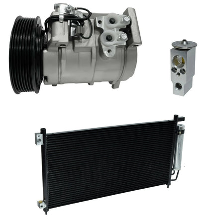 AC Compressor Kit With Condenser for Honda Accord 2.4L (2005–2015)