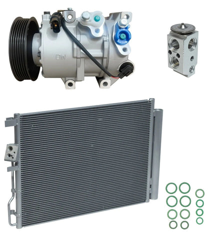AC Compressor Kit with Condenser for Hyundai Tucson 1.6L (2017–2021)
