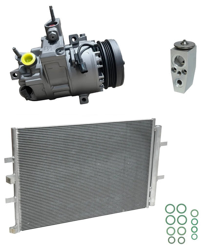 A/C Compressor Kit With Condenser for Ford Transit-350 HD (2021–2023)