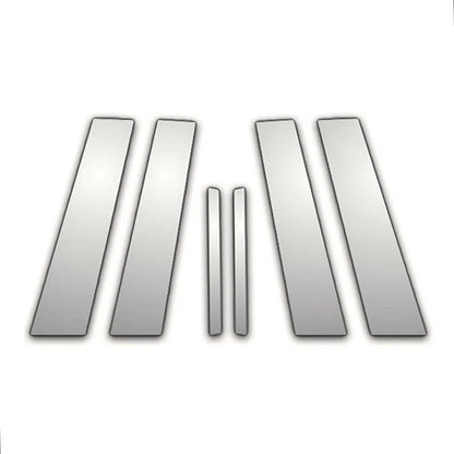 6Pc Chrome Pillar Post Covers for Dodge Durango (2004–2010)