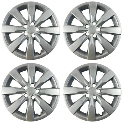 4 16" Hub Caps Full Set Wheel Covers for 2014-2018 Toyota Corolla Steel Rims