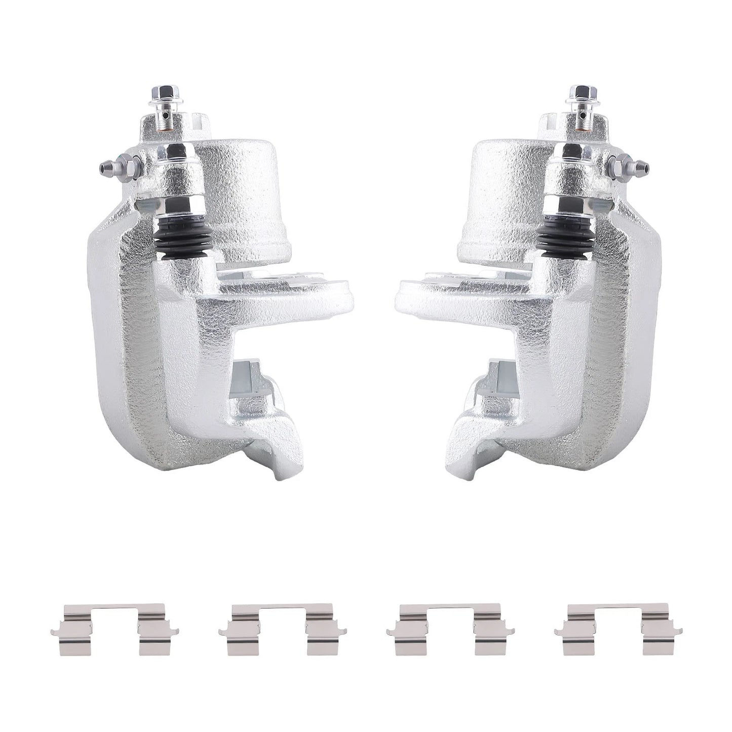 Front Left & Right Brake Calipers with Bracket for Acura ILX (2013–2015)