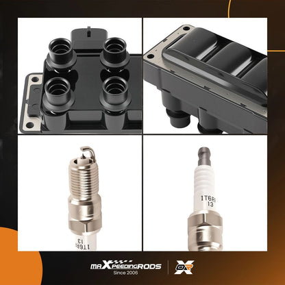 Ignition Coil & Spark Plug Set for Ford Explorer/Mountaineer (2006–2010)