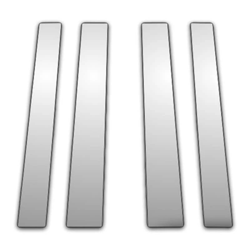 4Pc Chrome Pillar Covers for Chevrolet Colorado Canyon Ext Cab (2004–2012)