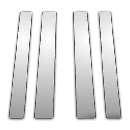 4Pc Chrome Pillar Covers for Chevrolet Colorado Canyon Ext Cab (2004–2012)