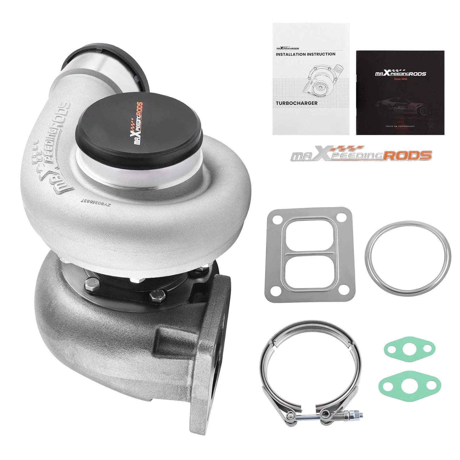 GT45 T4 V-Band Billet Turbocharger for 1.05 A/R (98mm) (600+ HP) (2004–2006)
