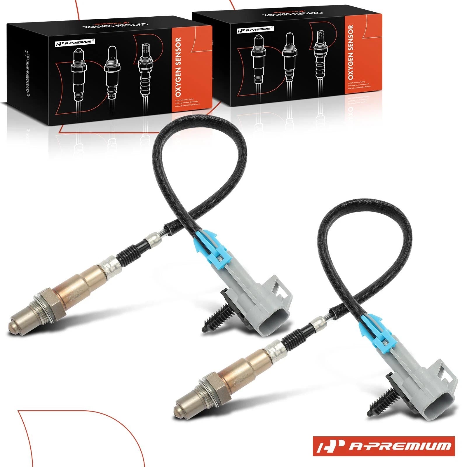 2X O2 Oxygen Sensors for Silverado 1500 (2000–2002)