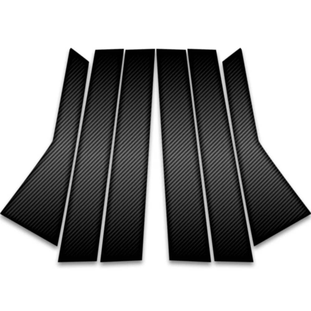 6pc Carbon Fiber Pillar Post Covers for 2012-2016 Honda CR-V - SRC0555