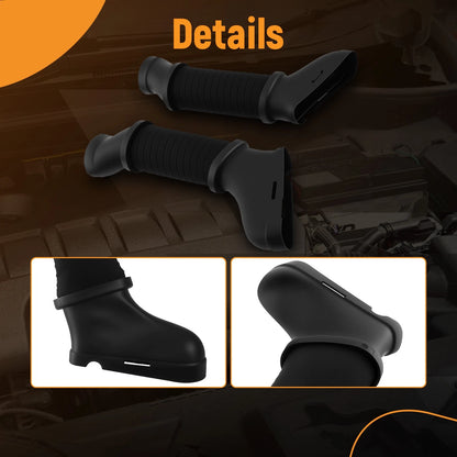 Air Intake Pipe Hose Pair for Mercedes-Benz CLS63 E63 AMG S (2012–2017)