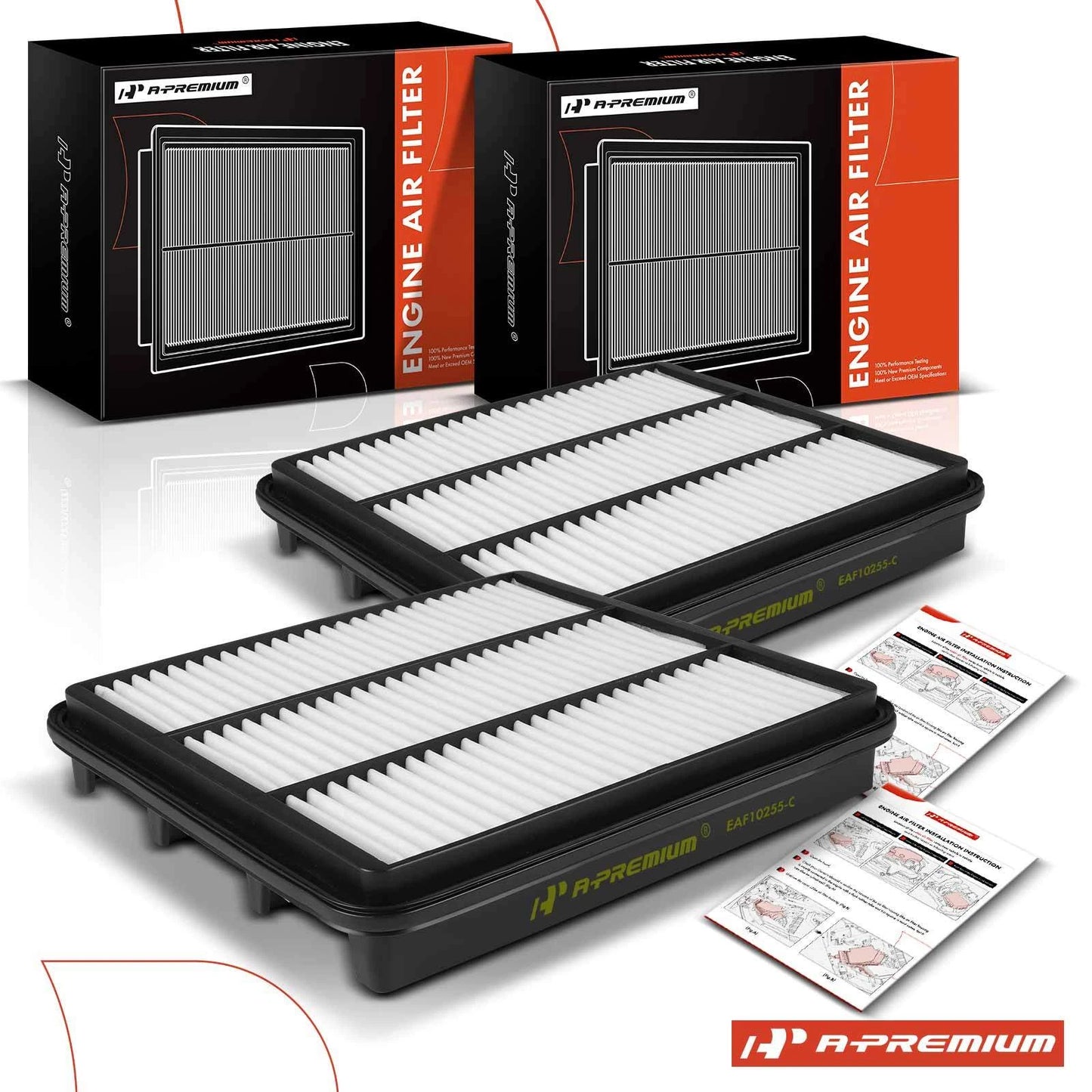 2X Air Filter for Suzuki Verona Chevrolet Epica (2004–2006)