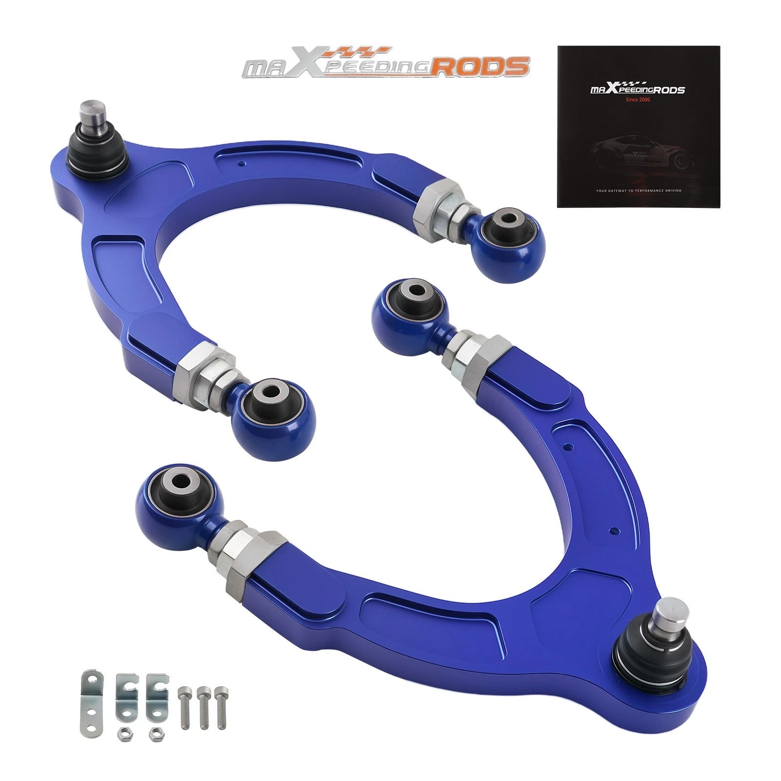 2Pcs Adjustable Front Upper Control Arms for Tesla Model 3/Y (2017–2024)