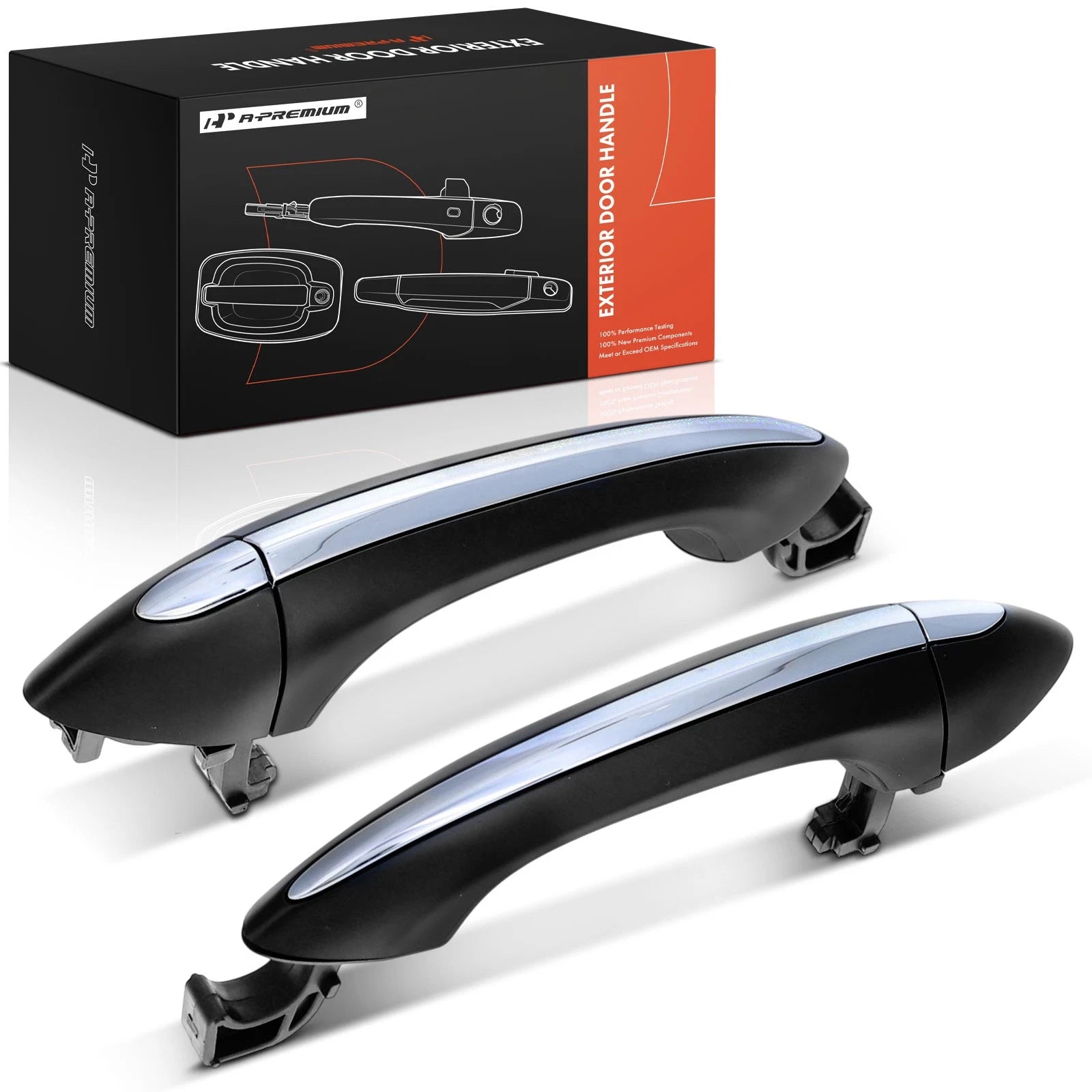 2X Front Exterior Door Handle for Chevrolet Cruze (2016–2019)