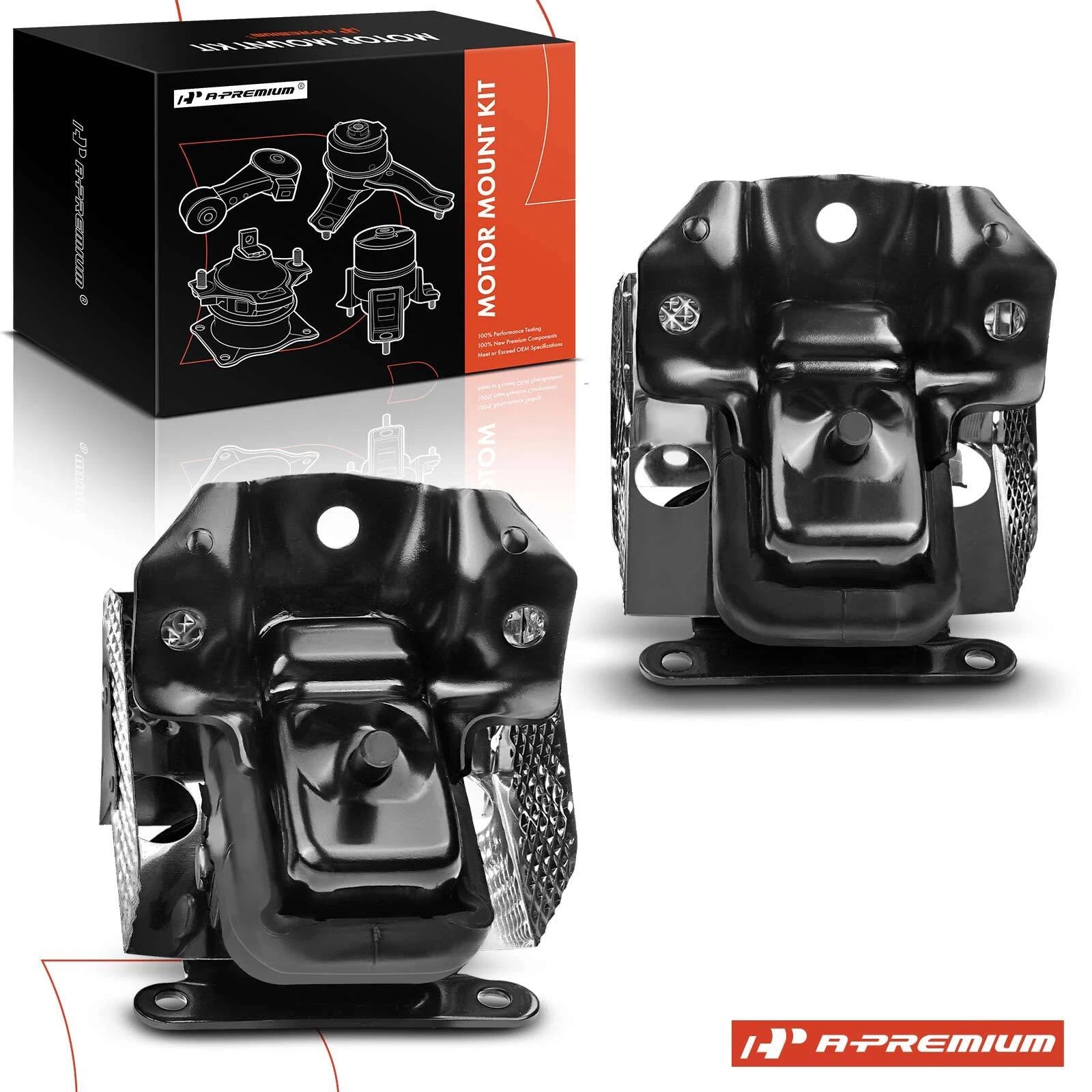 2X Engine Motor Mount for Chevy Silverado 1500 (2007–2012) GMC Sierra 1500