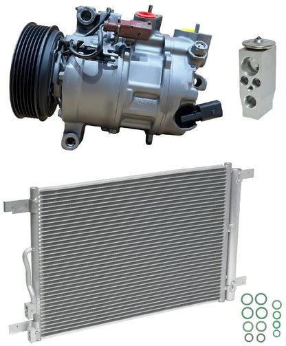 A C Compressor Kit With Condenser for Volkswagen Tiguan 2.0L (2020–2024)