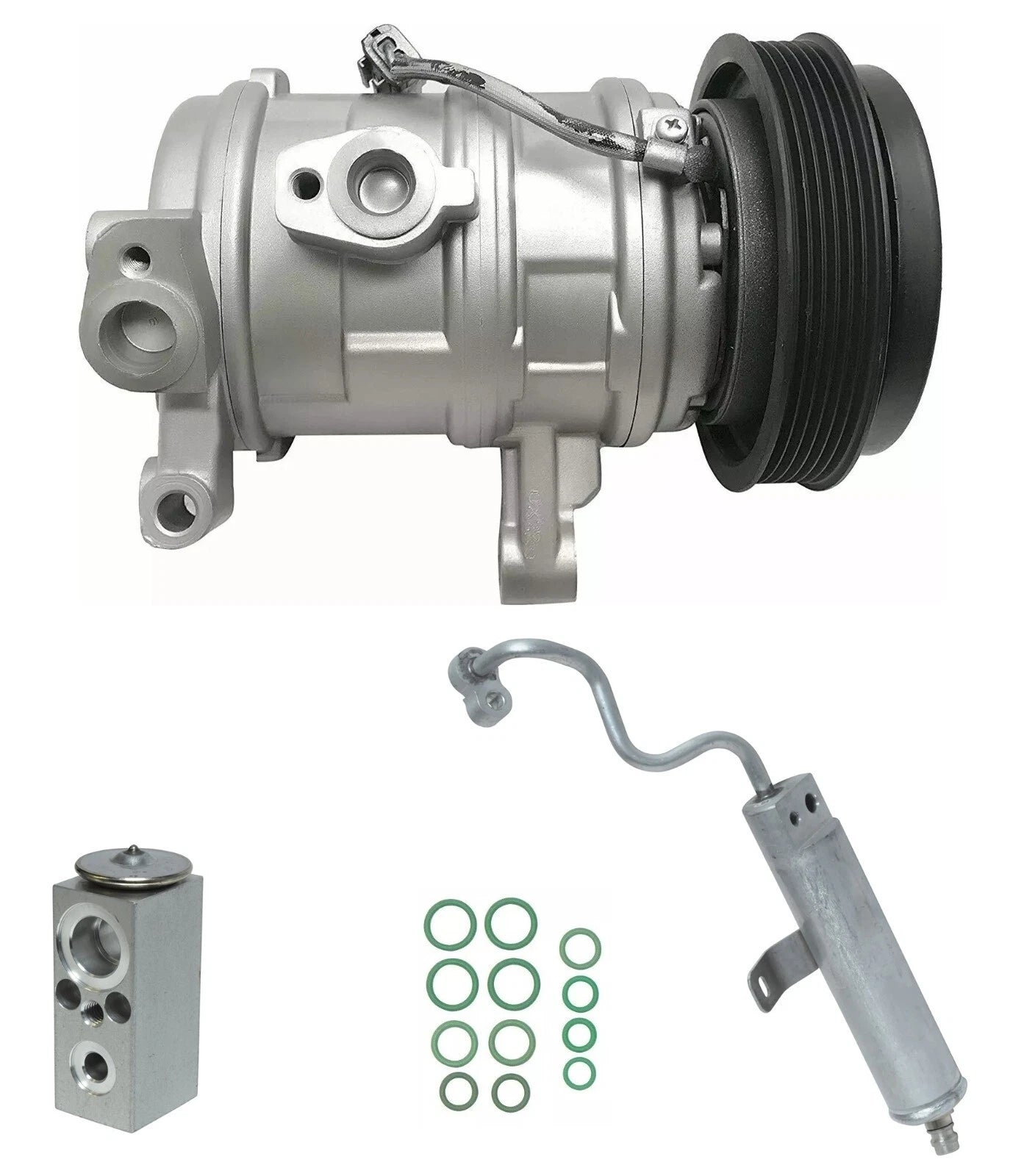 A C Compressor Kit Replacement for Jeep Commander 3.7L (2006–2010)