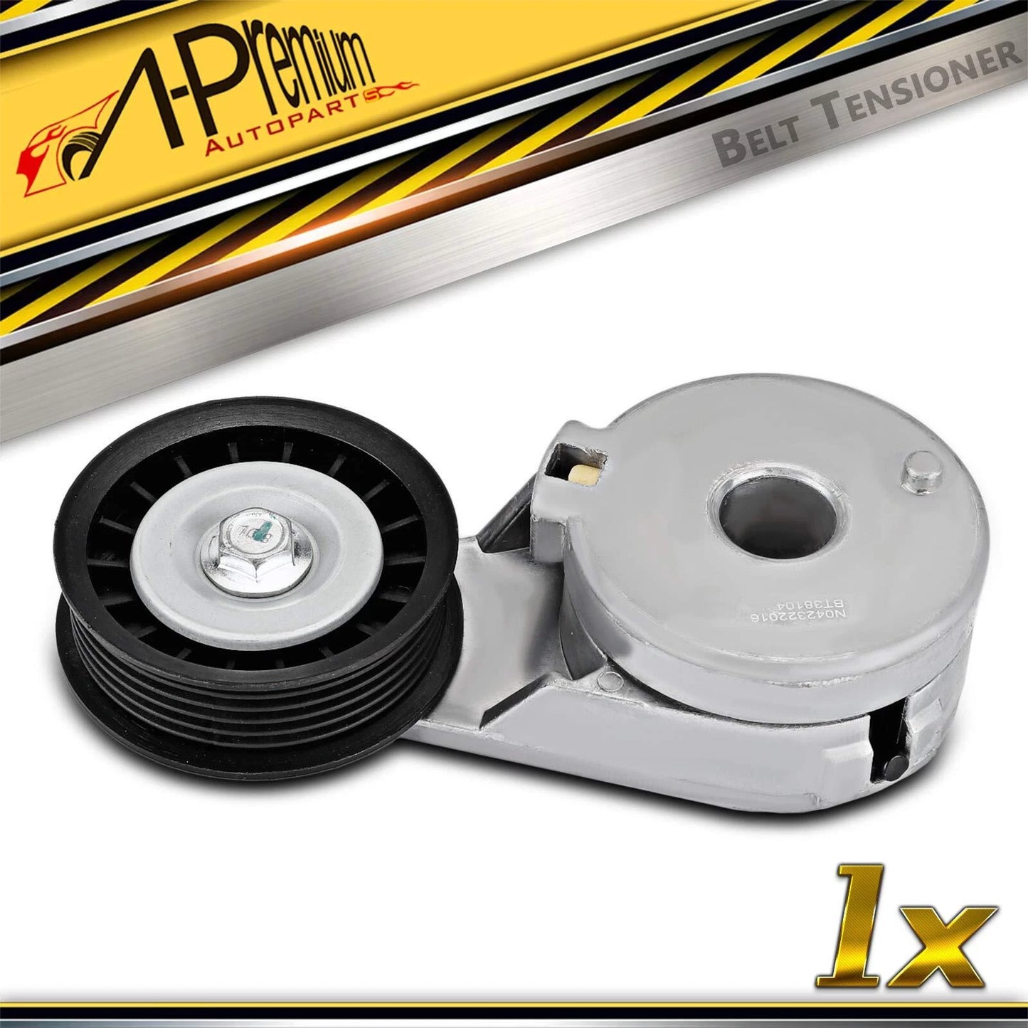 Belt Tensioner with Pulley for Chevy Equinox Malibu (2005–2009)