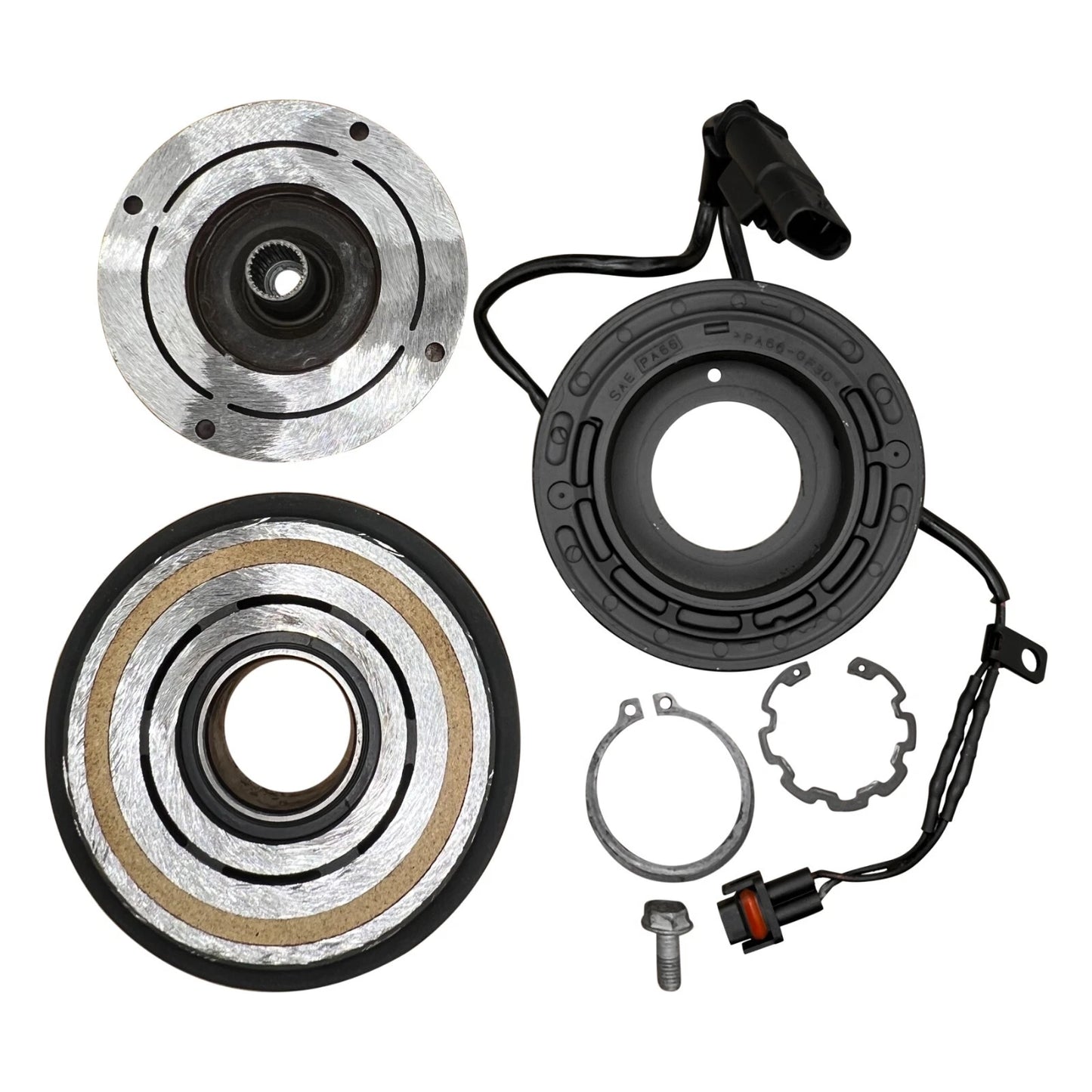 AC Compressor Clutch Replacement for Mercedes GLS350d (2017–2019)
