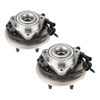 Front Wheel Bearing & Hub 4x4 for Ford F-250 F-350 (2005–2010)