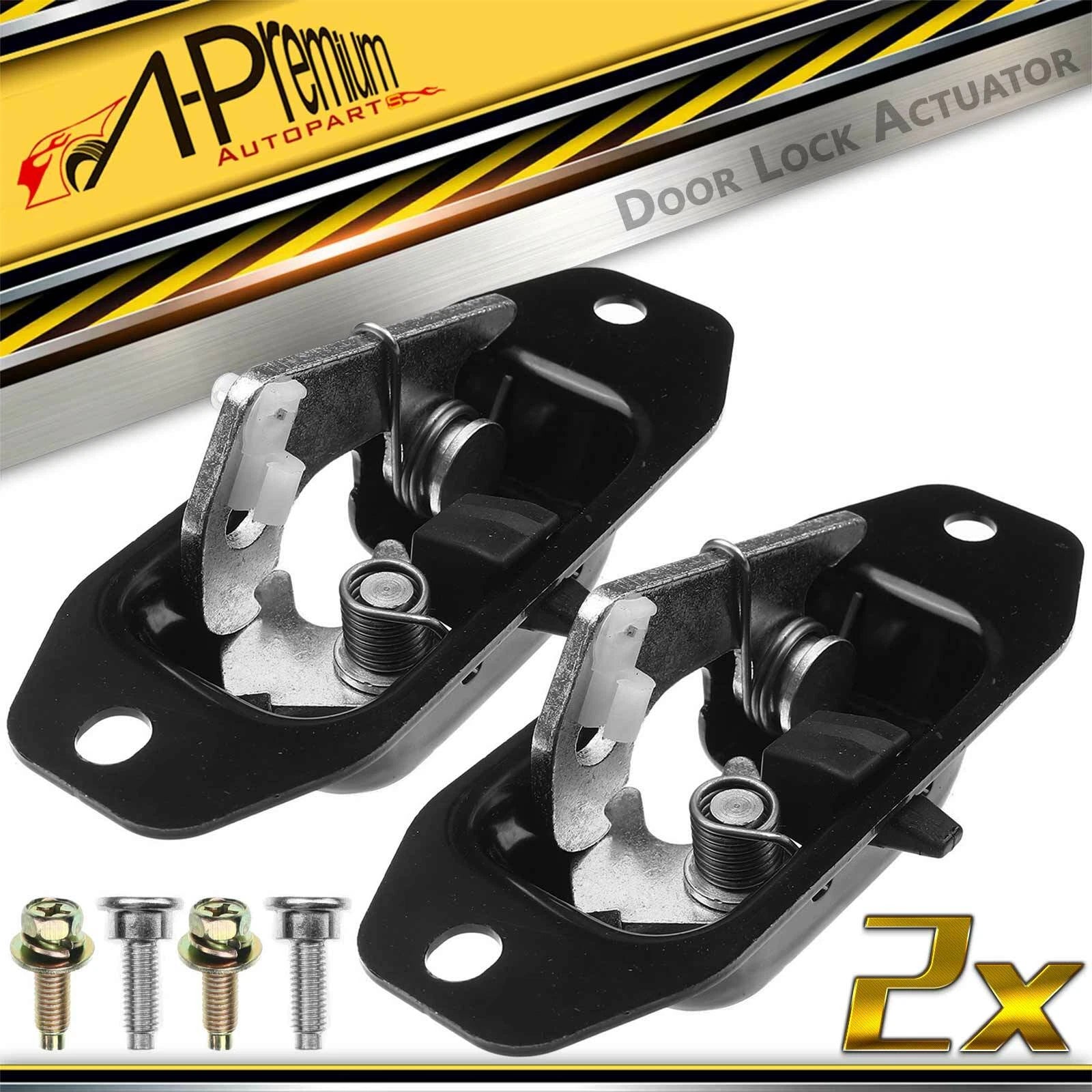 2X Rear Tailgate Door Lock Actuator for Chevy Silverado 1500 GMC (2007–2018)