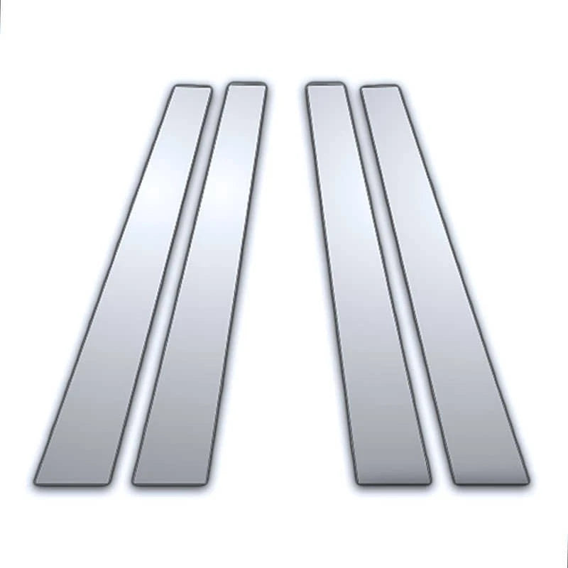 4 Pc Chrome Pillar Post Covers Upgrade for BMW 750iL (1994–2001)