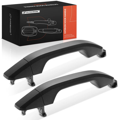 2X Rear Exterior Door Handle for Chevy Silverado GMC Sierra 1500 (2014–2018)