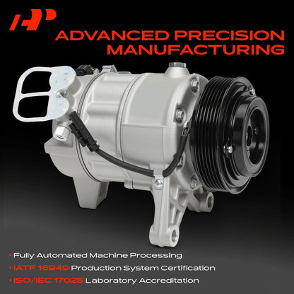 A/C Compressor with Clutch for Chevrolet Equinox (2016–2017) Impala (2014–2020)