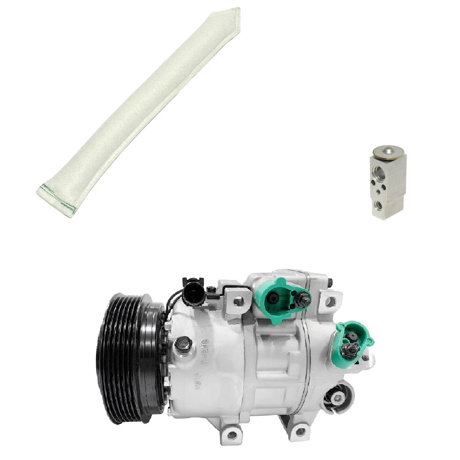 A/C Compressor Replacement for Kia Optima 2.4L 2.7L (2007–2010)