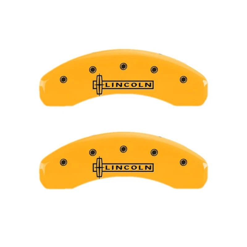 Caliper Covers Set of 4 Engraved Lincoln for Lincoln Navigator (2018–2024)