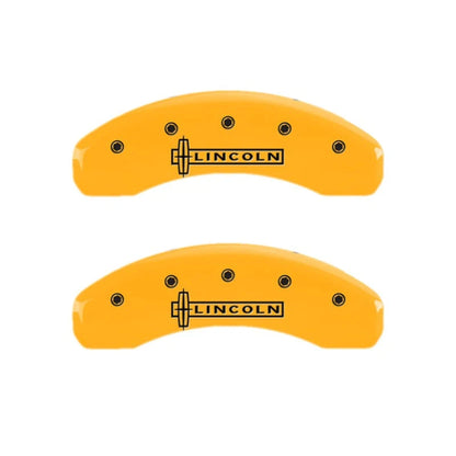 Caliper Covers Set of 4 Engraved Lincoln for Lincoln Navigator (2018–2024)