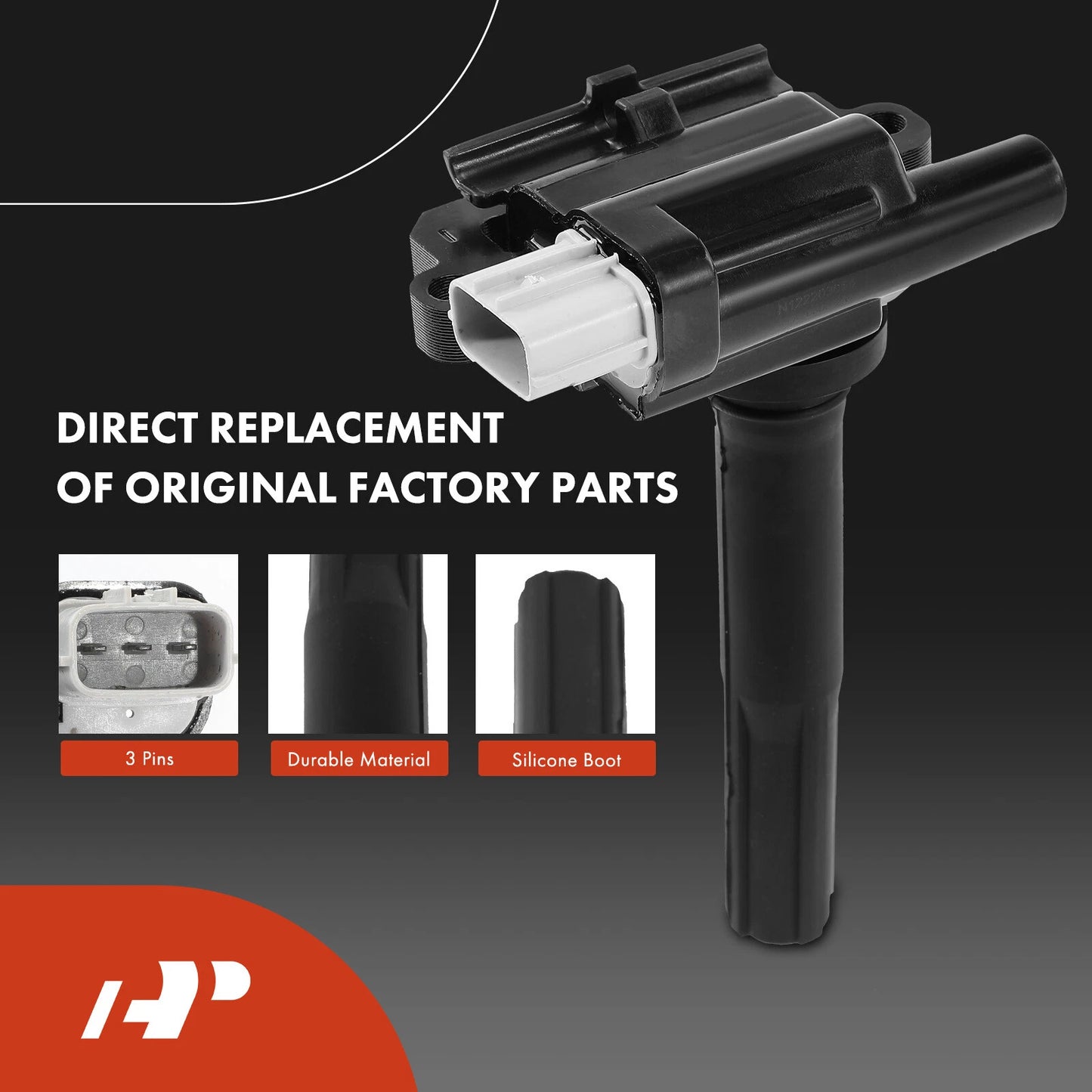 2X Ignition Coil & 4X Iridium Spark Plug for Chevy Metro (1999–2001)