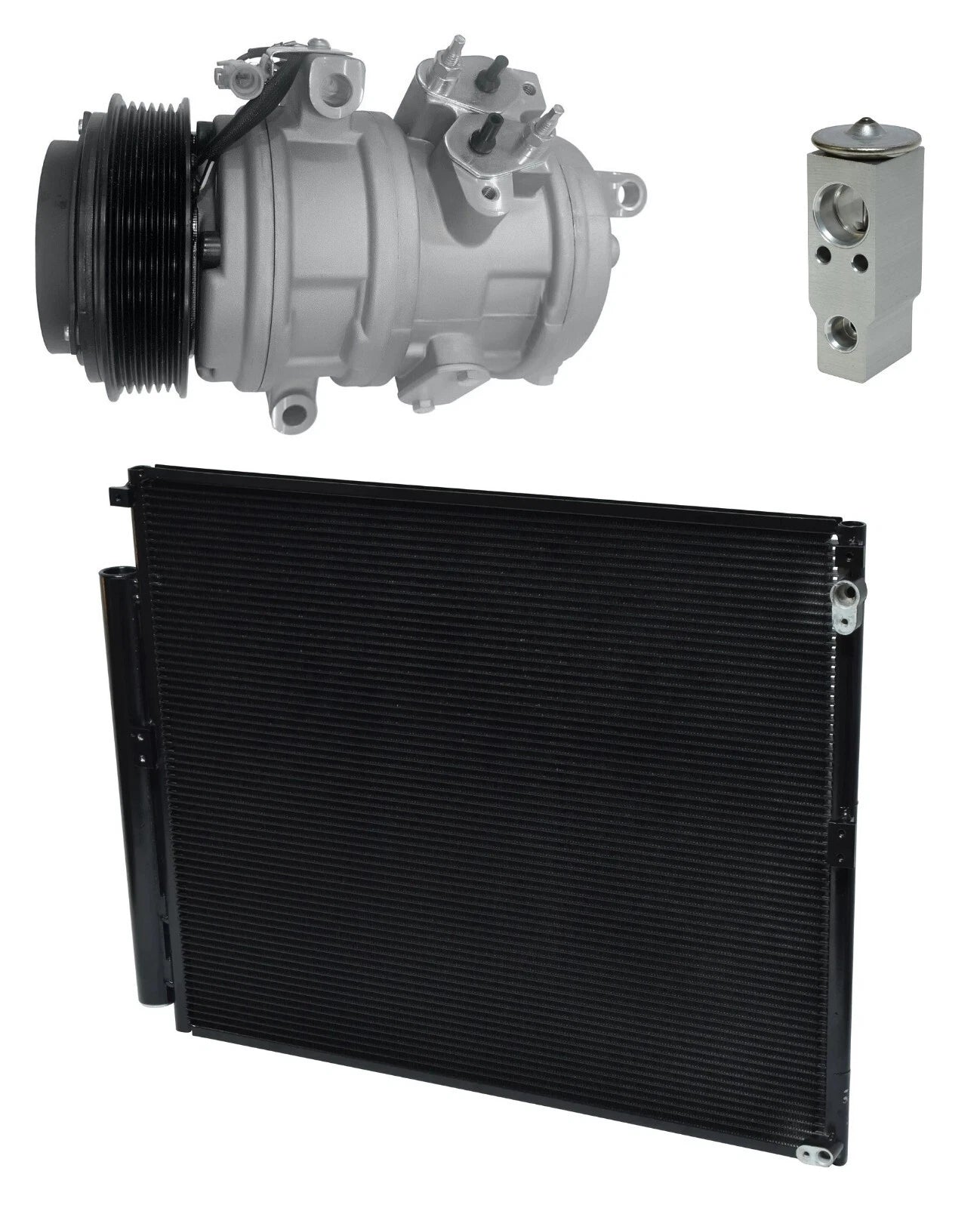 AC Compressor Kit With Condenser for Lexus GX470 4.7L (2004–2009)