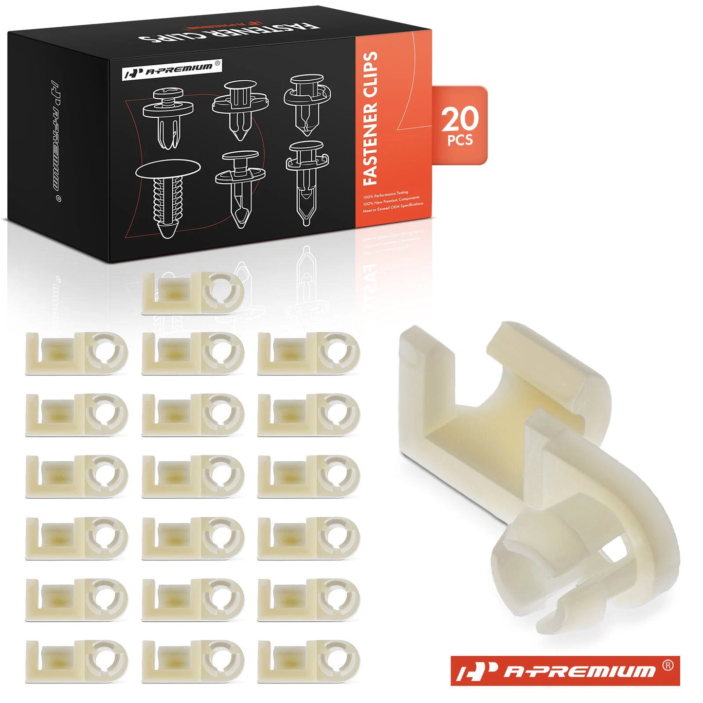 20Pcs Tailgate Handle Rod Clips for Chevy C/K 1500 2500 3500 (1988–1998)