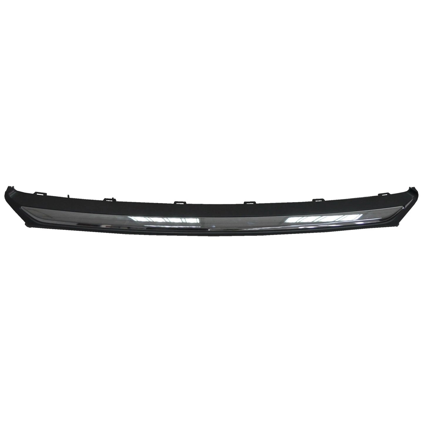 Replacement Black Chrome/Smooth Polypropylene/ABS Front Lower Bumper Molding