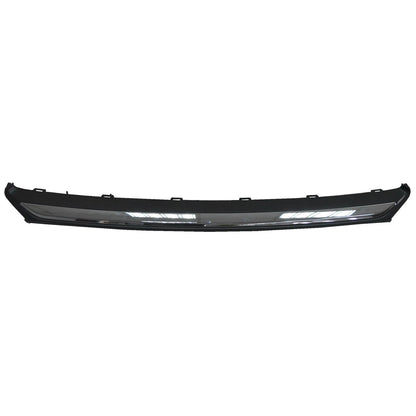 Replacement Black Chrome/Smooth Polypropylene/ABS Front Lower Bumper Molding