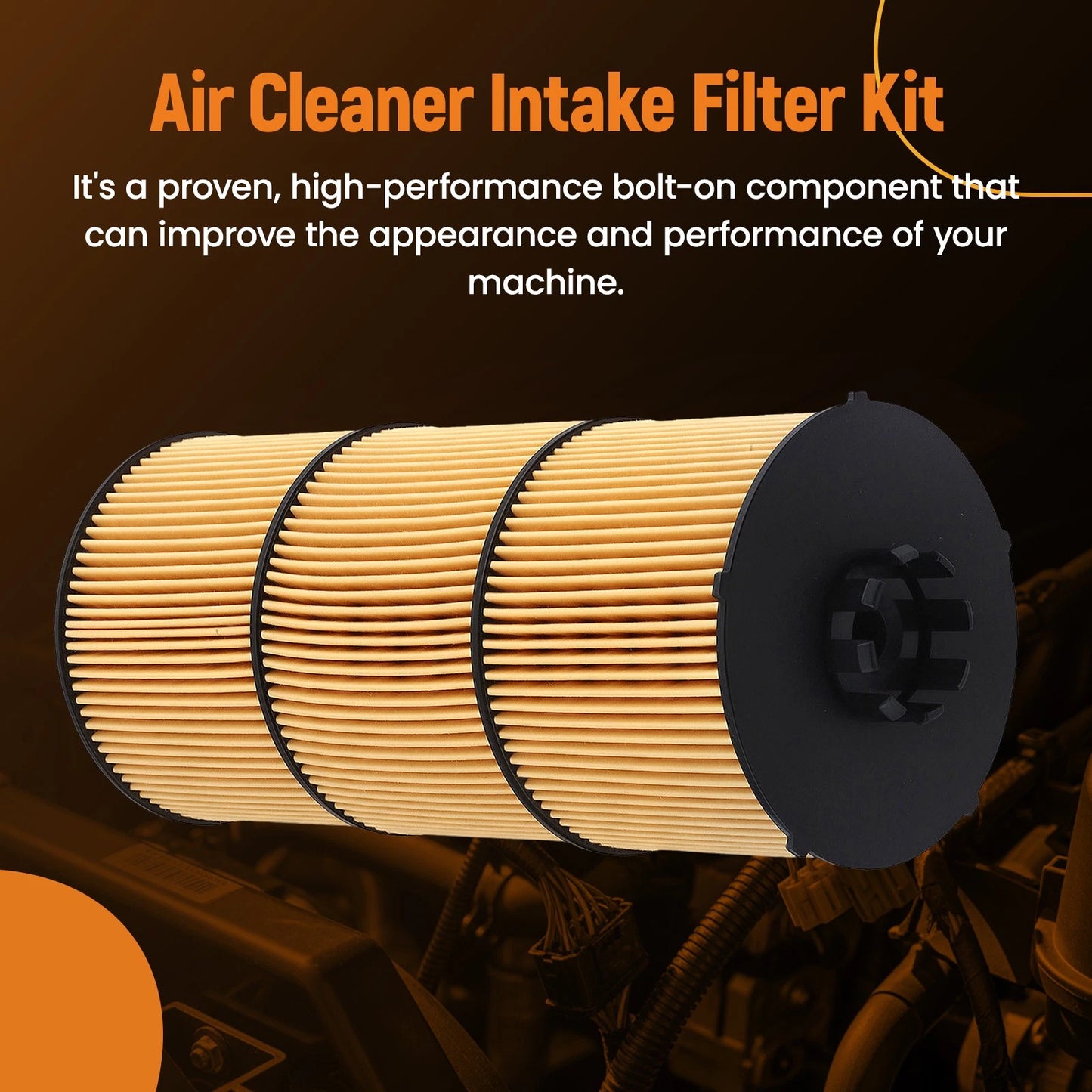 Engine Maintenance Filter Kit for Freightliner Cascadia DD13 DD15 (2018–2025)