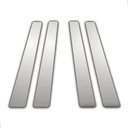 Chrome Pillar Post Covers 4Pc Replacement for Mercedes E Class (2003–2009)