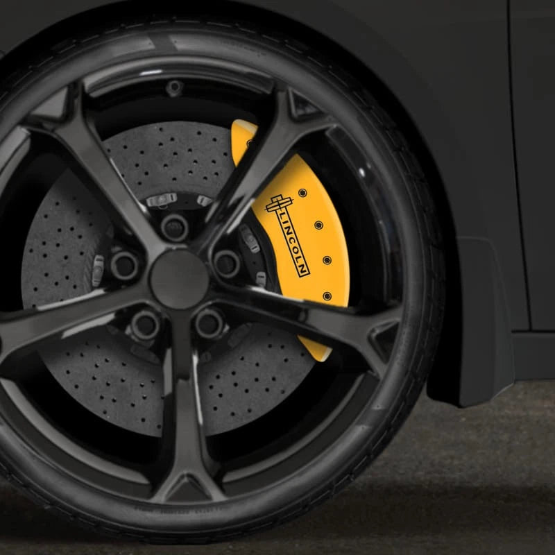 Yellow Lincoln/MKX Caliper Covers for 2016-2018 Lincoln MKXby MGP