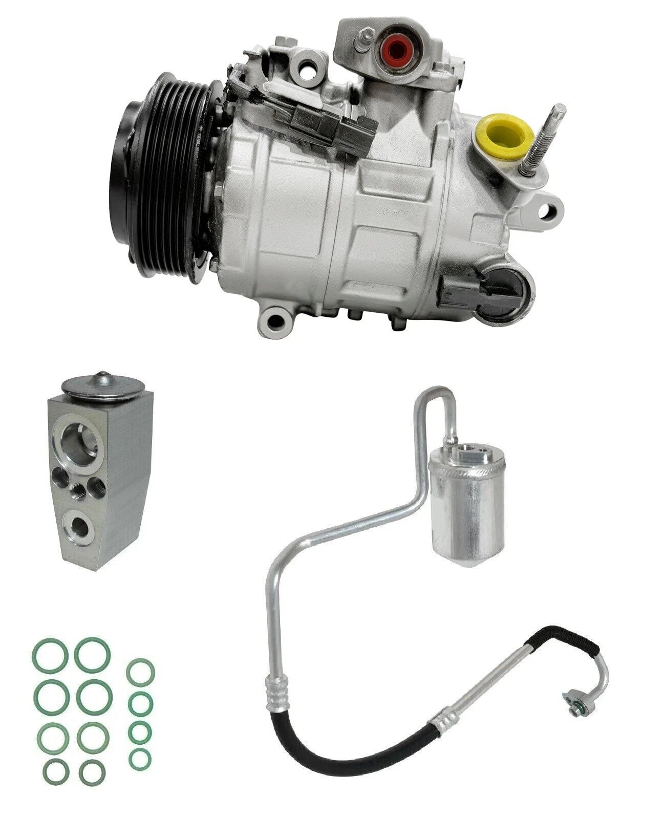 AC Compressor Kit Replacement for Ford Police Interceptor Utility 3.5L (2016–2016)