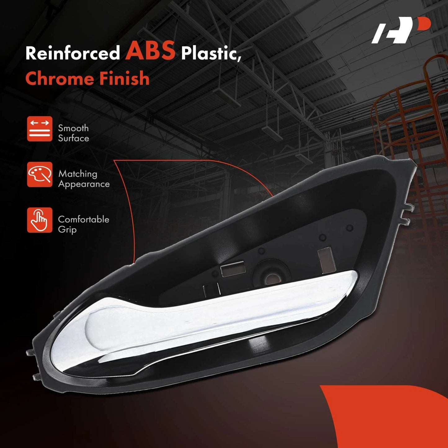 2X Chrome Interior Door Handle for Chevy Spark (2016–2022)