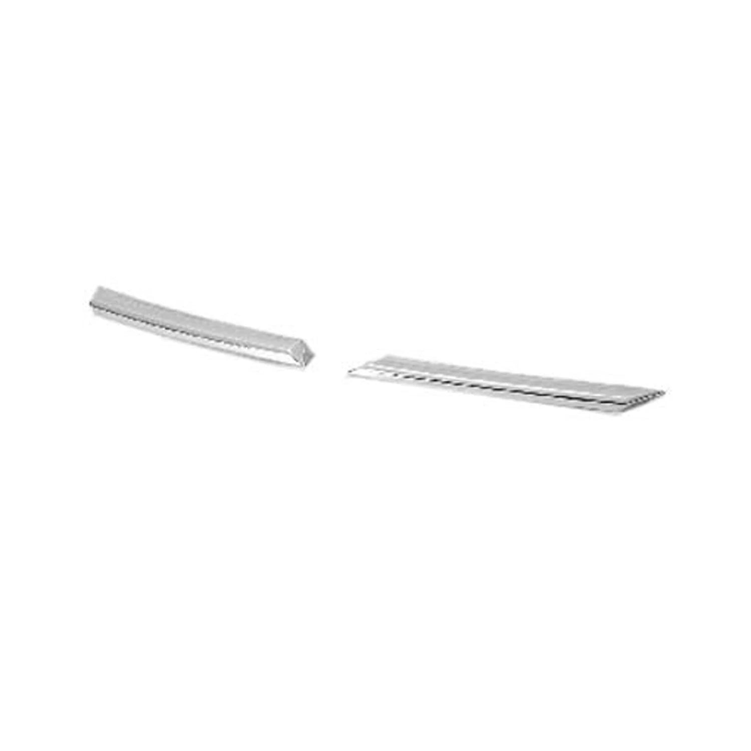 Replacement Chrome Plastic Front Driver Side Upper Grille Molding